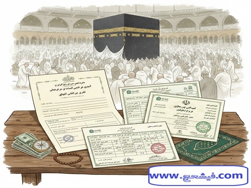 خرید و فروش فیش حج 24 آذرماه 1404| قیمت روز فیش‌های 1385 و 1386