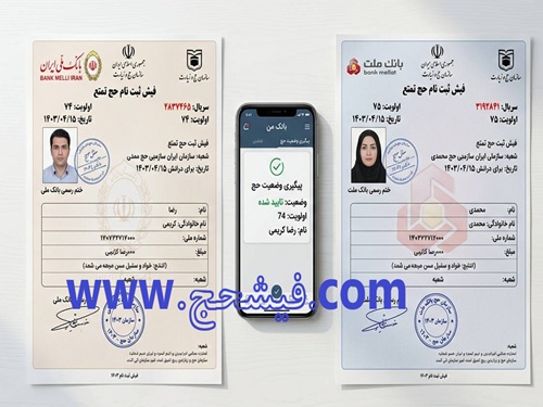 بازار تخصصی فیش حج و عمره | دسته‌بندی بر اساس بانک صادرکننده و الزامات انتقال