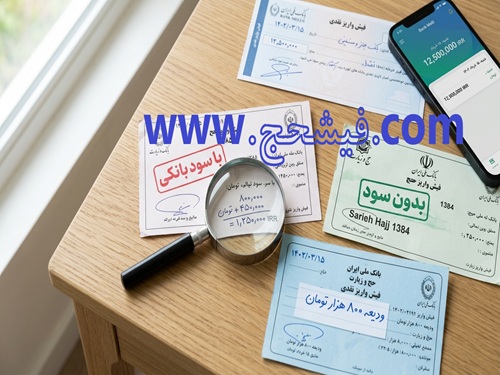 بازار فیش حج و عمره | تحلیل مالی اسناد بر اساس وضعیت سود بانکی و جزئیات ودیعه
